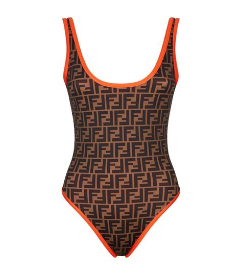 fendi reversible bathing suit|Fendi high waisted swimsuit.